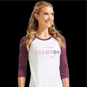 Peloton Long Sleeve Baseball Tee
